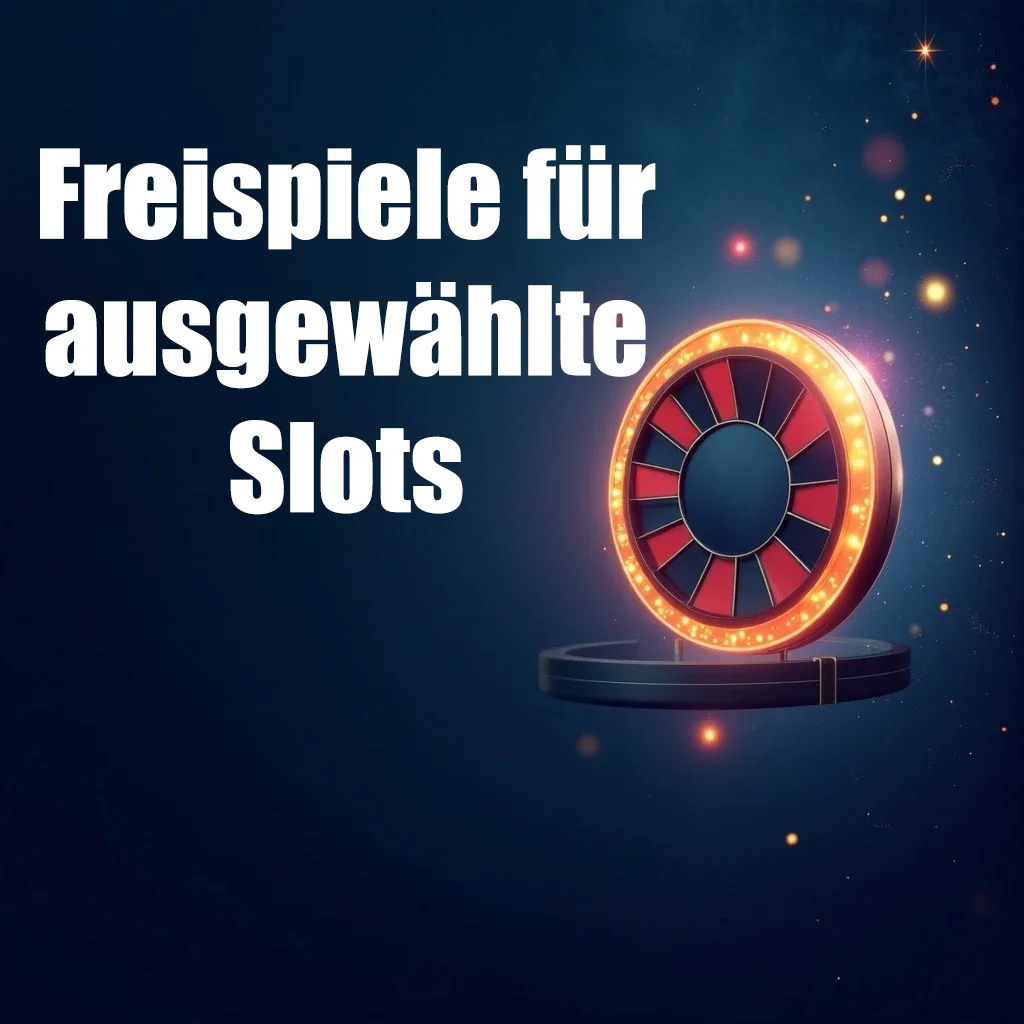 Freispiele für ausgewählte Slots