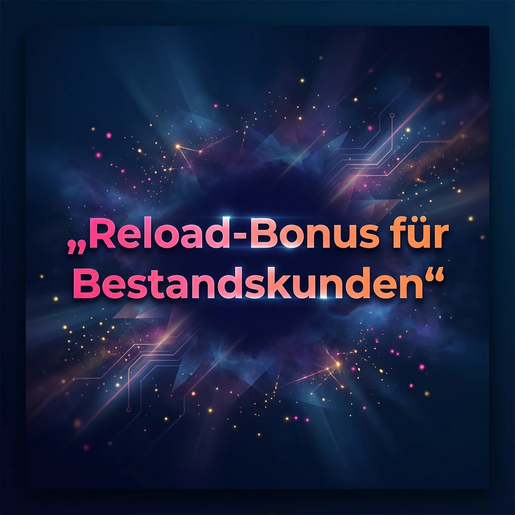 Reload-Bonus für Bestandskunden